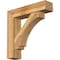 Ekena Millwork Imperial Block Rough Sawn Bracket w/ Offset Brace, Western Red Cedar, 8"W x 34"D x 34"H BKT0806X34X34IMP05RWR - alternate 1